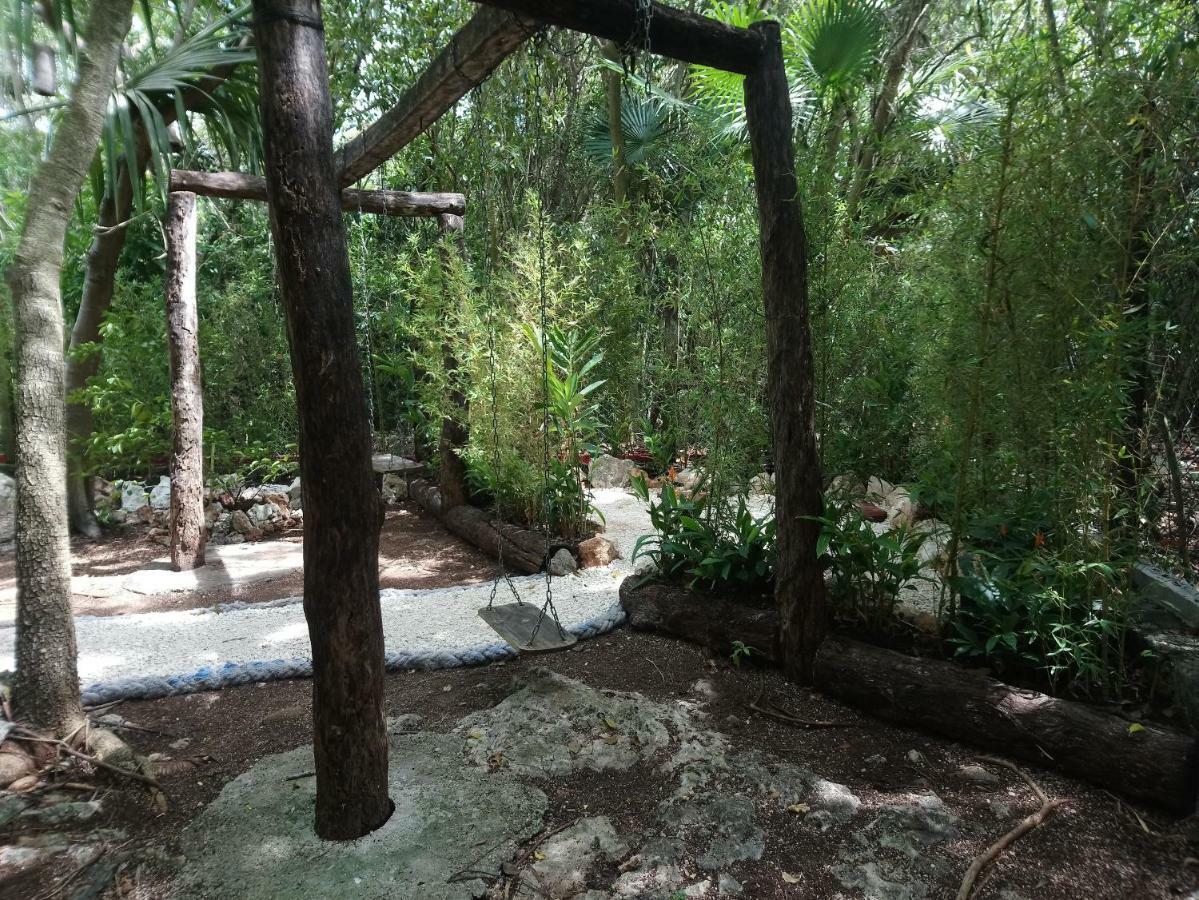 Hotel Casita Rustica En La Selva Cancún Exteriér fotografie